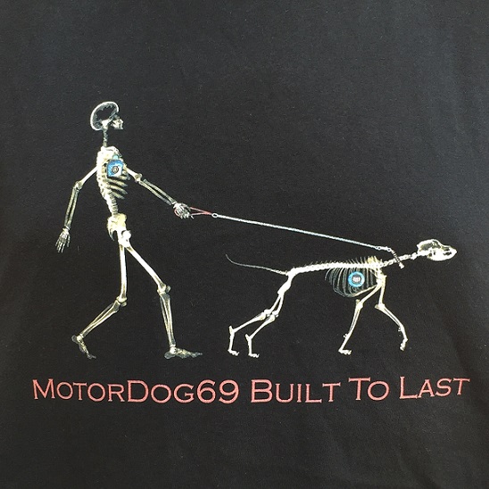New Men's MotorDog69 Built To Last T-Shirt - Men's X-Large Size